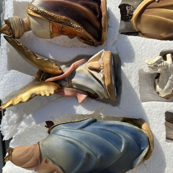 Christmas Nativity  W/ Kings & Shepherd Holy Family Shepherd Boy 34997 - Picture 10 of 10